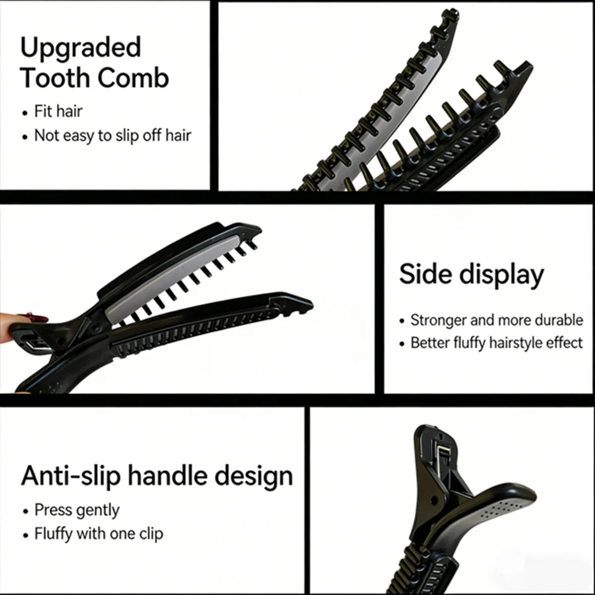 Non Slip Hair Clips for Styling Sectioning Professional Salon Hair Clips for Women Girls Hairdressing Barber Hair Accessories